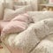 Covebett Housse de Couette Coton 220x240 Rose et Blanc Fleurie Floral Feuilles Parure de Lit 3 Pièces Adulte 2 Personnes Doux Coton Linge de lit avec Fermeture Éclair et 2 Taie d'oreiller 65x65cm