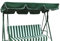 Raypontia 1 Piece Swing Seat Canopy - 164 x 114 x 15 cm Hollywood Swing Roof Cover - Sun Canopy for Swing Chair, Grey Roof for Hanging Bench Swing, Durable, Green