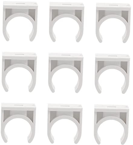 VILLCASE Morsetto in Pvc Forma u Supporto Per Tubi Aria Acqua Carburante Silicone Leggero e Resistente Morsetto Per Cavallo Da Equitazione Per Fissaggi Duraturi