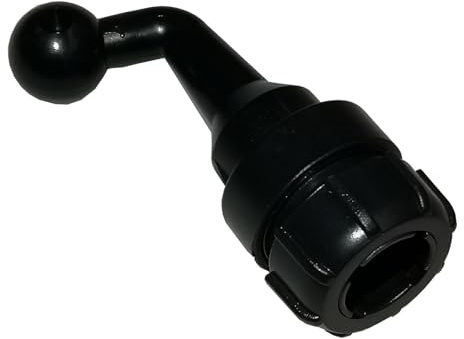 JSGHGDF Allgemeiner Kugelkopf-Adapter, 17 mm, Buchse auf Stecker, Kugelgelenk-Verlängerung für Handyhalterung, Stativ, Live-Streaming-Zubehör