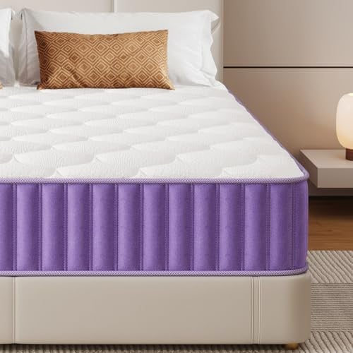 Niqooia Matratze 90x200 cm Taschenfederkernmatratze 25 cm Höhe Matratzen H3 Härtegrad, 7-Zonen Federkernmatratze mit Memory Schaum, Ergonomische Unterstützung & Druckentlastung