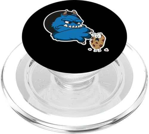 Monster Loves Cookies T-Shirt PopSockets PopGrip für MagSafe
