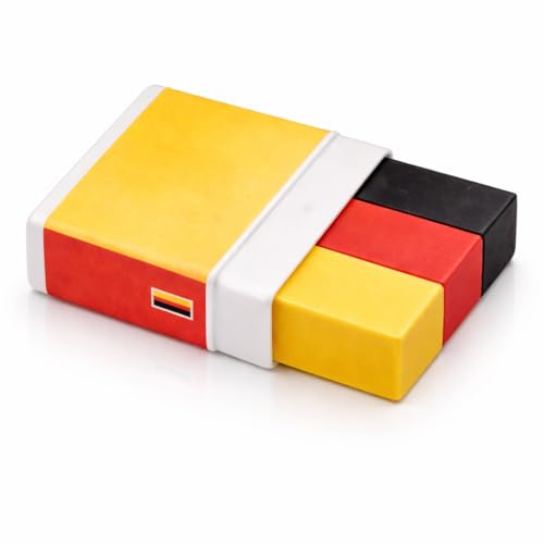 TK Gruppe Timo Klingler Schminkstift Fanartikel Deutschland – Gesichtsschminke in Schwarz, Rot und Gold für Fußballpartys und Deko zur Weltmeisterschaft 2026