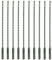 10 x SabreCut SDSB55_10 5.5mm x 210mm PGM Approved SDS Plus Drill Bits for Stone Concrete Brick