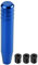 EVGATSAUTO Auto Schaltknauf für Handschalthebel, universeller 18-cm-Schalthebel aus Aluminiumlegierung, Schalthebelknopf für Schalthebel für Handschalthebel(Blau)