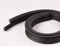 Lueao Cqinju-Guarnizione Porte in Alluminio Vintage e Striscia di Vetro per finestre, Strisce di Gomma a Pannello Acustico Fisso, Facile da installare (Color : 2 2.5mm Black)