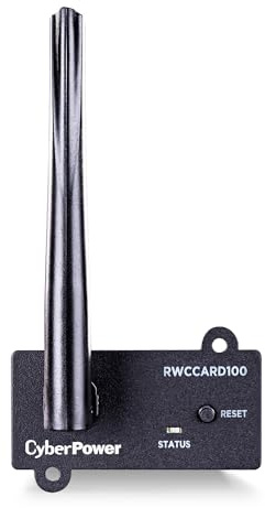 CyberPower RWCCARD100 Wireless-Cloud-Netzwerkkarte für PowerPanel Cloud, Management-Add-on für CyberPower USV mit Erweiterungssteckplatz, IEEE 802.11b/g/n 2.4GHz, Antenne, LED, Hot-Plug, grün