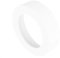 Gteller 2 PCS couvercle de protection en silicone pour le fond du pot alimentaire (Blanc transparent 90mm)