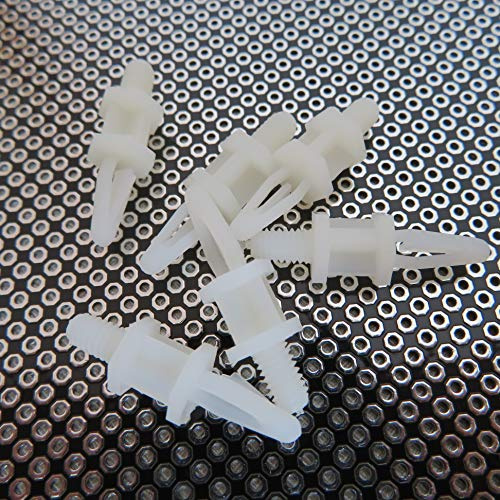 100Stk Nylon plastik PCB circuit board Platine Leiterplatte Support Abstandhalter Halter Spacers Standoff halter fixed clips Locking Snap-In Stütze (SCB6.3)