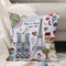 Kissenbezug 45x45 cm,Niedlicher Eiffelturm Paris Frankreich,Outdoor Kissen Kissenbezüge Kissenhülle Sofa Kissen dekokissen Zierkissen für Wohnzimmer Garten deko draußen