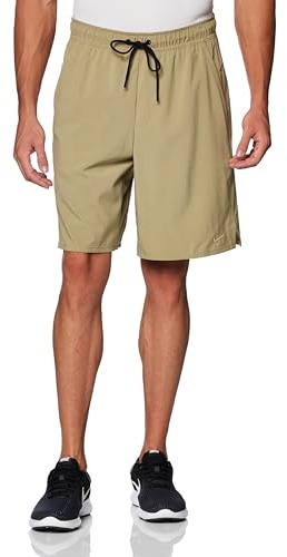 Nike DV9330-276 M NK DF Unlimited WVN 9IN UL Pants Men's Neutral Olive/Black/Neutral Olive Size M
