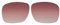 Remplacement oakley Holbrook OO9102 Sunglasses / 1,2 mm polarisé/facile à installer (red Gradient)