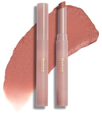 HINCE Schmelzender matter Lippenstift, Slim Stick: gleitet sanft, transparente Farbe, glattes Finish, keine Klumpen oder Schuppen, intensive Schicht