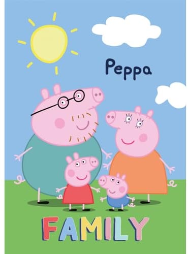 Kinderdecke Peppa Pig Family