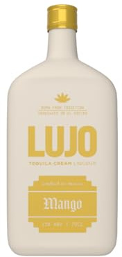 Lujo Mango Tequila Cream Liqueur - Perfectly balanced Mango Sweet and Sour Notes | Made Using Reposado Tequila | 15% ABV & 70cl | Perfect for Cocktails, as a Shot, Gifts, Parties and Celebrations