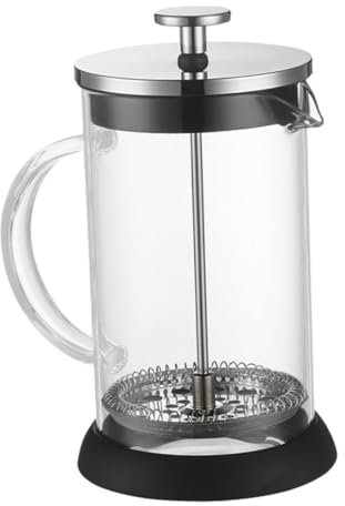 Cabilock 1000 Ml Modischer Kaffeefiltertopf Teesieb Hitzebeständig Leicht Zu Reinigen für Heiße und Kalte Getränke