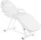 Alightup Table de Massage Pliante Professionnelle Legere Aluminium Housse Table Massage Lit Cosmétique Massage 3 Sections Portable Ergonomique Blanc