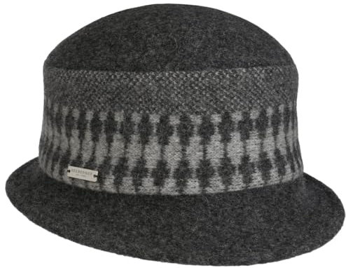 Seeberger Janalena Wollmütze Damen Grau One Size, GRAU, 7-7 1/2
