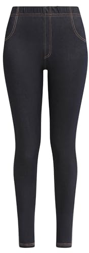 Dim Legging Femme Effet Jean avec Poches Relax & Go x1