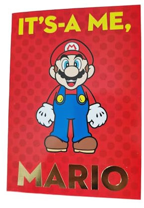 Geburtstagskarte Super Mario