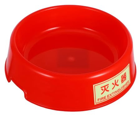 ULTECHNOVO Supporto Per Estintore in Plastica Con Base Luminosa Notturna Per Estintori Da 5-8 Kg Robusto E Ignifugo