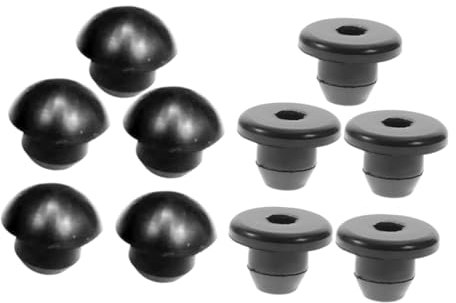 CLISPEED 10pcs Oil Plug Hydraulic Jack Seal Kit Toy Hydraulic Top Pressure Rod Hydraulic Floor Jack Flat- Horizontal Jack Plugs Jack Rod Pans Floor Jack Repair Ware Rubber