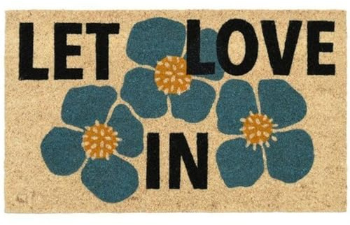 Gift Company Fussmatte, Motiv: Let Love in, Natur