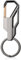 Anneau Porte Clé pour Citroen DS3 / DS DS3 2009-2016, Voiture Personnalisé Pendentif Porte-clés Décorations Accessoires de Voiture,B