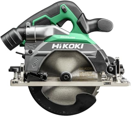 HiKOKI C1806DBW2Z 18V 165mm / 6.5 Cordless Circular Saw, with Case | Brushless Saw with 66 mm cutting depth, High bevel capacity: -5° to 45°, Fast Stopping Electric Brake and Kickback Protection