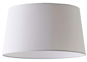 ValueLights | Aspen White Tapered 35cm Easy Fit Pendant Lamp Shade | Ceiling Lights, Home Décor & Improvement Essential