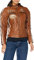 Urban Leather 58 Veste de Moto avec Protections - Femme - TAN - M/40 UR-185
