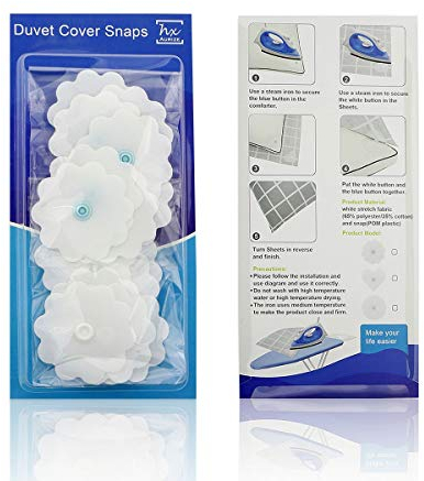 AURIZE Bettdecken Clips Set,Bettdeckenhalter,Verhindern Bunching und Verschiebung Bettdecke,16 Stück Packung