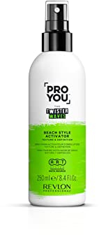REVLON PROFESSIONAL ProYou Spray Ondas Surferas, Acondicionador Pelo para Cabello Curly, Máxima Definición e Hidratación, 250 ml, Gama Rizos The Twister Waves