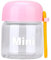 Onsinic 150ml Glass Water Bottles Small Cute Mini Heat Resistant Water Cup Drinking Bottle with Hand Rope Cups (random Color)