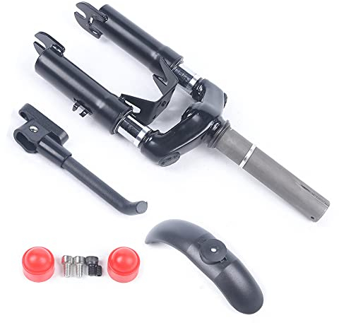 Forcella ammortizzata per bicicletta, ammortizzatori idraulici, con supporto compatibile per Xiaomi M365/PRO/PRO2