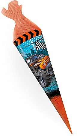 Trötsch Schultüte 35 cm Monstertruck: Schultüte Einschulungstüte Zuckertüte Geschwistertüte