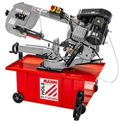 Holzmann - Metallbandsäge mit Rollen - 1100 Watt - 230 Volt