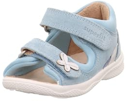 Superfit Mädchen Polly Sandale, Hellblau 8400, 19 EU