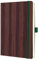 Sigel CO674 Notizbuch A5 dotted, echtes Holzcover, nachhaltiges Papier, 100 g, Softcover, 194 nummerierte Seiten, mit Inhaltsverzeichnis, Stiftschlaufe, Falttasche, Conceptum