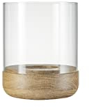 blomus Windlicht -LANTO- Kerzenhalter aus FSC Holz Größe S (66256)