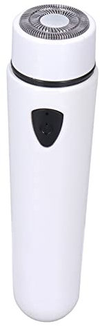 TOPINCN Mini-Rasierer, Präzise, ​​einfache Demontage, Schmerzlose Elektrorasierer, Tragbar, Fest, Geräuscharm, Effizient, Schnelles Aufladen für Reisen, für Damen und Herren (Weiss)