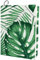 craspire Tropisches Blatt, Dehnbarer Bucheinband, Waldpflanzen, Waschbar, Wiederverwendbar, Große Nylon-Schutzhüllen, 9.4x15.7,(5) cm, Elastische Notizbuchhüllen, Geeignet Für Die Meisten
