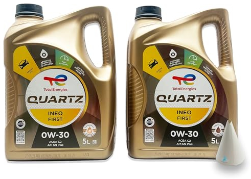 10 L Total Quartz Ineo First 0W-30 | passend für | PSA B71 2312 | PSA B71 2302 | 10 Liter | Motoröl | Motorenöl | mit Trichter | weitere Empfehlungen siehe Artikelbeschreibung
