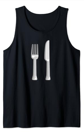 Fork and Knife Costume Tank Top