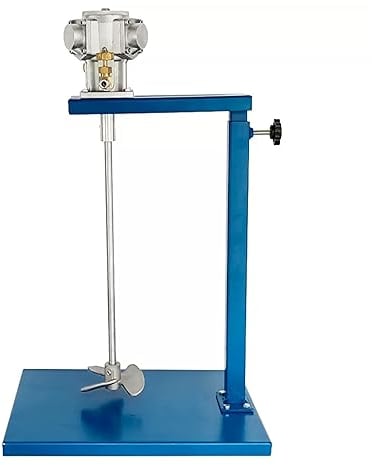 Pneumatische Farbe Mixer 1/8Hp Lifting Pneumatic Mixer Air Rührwerk, Pole Länge 40Cm, Air Mix Farbe Rühren Maschine, Für Farben, Beschichtungen, Klebstoffen, Druckfarben, Lebensmittel, Silikon Öl, Ch