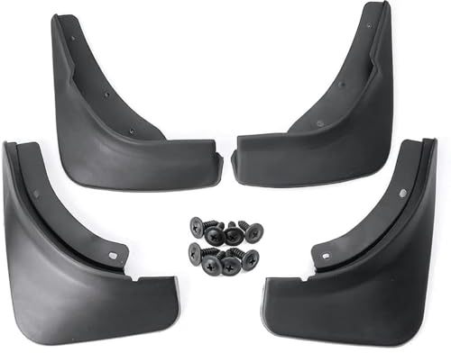 LyTTuu 4 Stück Auto Schmutzfänger für VW Passat B7 2011 2012 2013 2014,Kotflügel Spritzschutz Spritzlappen Staubdicht Kratzfest Styling Karosserie Anbauteile ZubehöR