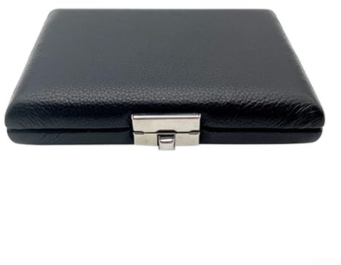 Fagott Reeds Case, Leather Fagott Reeds Storage Case, 5PCS Fagoon Reeds Case Protect Reed Black Holder Box Instrument Accessories