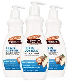 MegaBargain Palmers Cocoa Butter Formula Body Lotion, 400 ml - Pack of 3