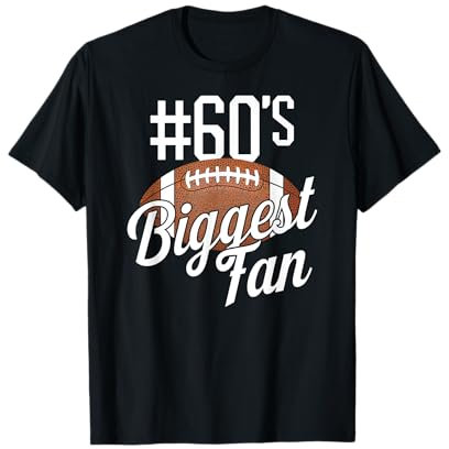 Die größte Fußball-Fanmutter der 60er, Funny Woman Touchdown T-Shirt