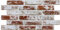 Commomy 3D Wandpanele Selbstklebend, 3D Wandverkleidung Steinoptik, 12 Stück, 58 x 30 cm, PVC Wandpaneele Ziegelstein Steinoptik für Innenwanddekoration(2.08 m²)